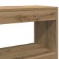 Preview: Bücherregal/Raumteiler - Artisan Eiche - 100x30x72 cm - Hergestellt aus Holzwerkstoff