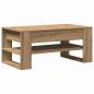 Preview: Couchtisch Artisan Eiche 102x55x45 cm aus Ingenieurholz