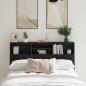 Preview: ARDEBO.de - Kopfteilschrank in Schwarz Eiche - 160x19x103,5 cm Aus engineered Wood