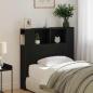 Preview: Kopfteilschrank Schwarze Eiche 100x19x104,5 cm Aus Holzwerkstoff