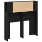 Preview: Kopfteilschrank Schwarze Eiche 100x19x104,5 cm Aus Holzwerkstoff
