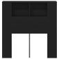 Preview: Kopfteilschrank Schwarze Eiche 100x19x104,5 cm Aus Holzwerkstoff