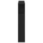 Preview: Kopfteilschrank Schwarze Eiche 100x19x104,5 cm Aus Holzwerkstoff