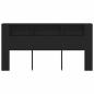 Preview: Kopfteilschrank Schwarze Eiche 200x18,5x104,5 cm