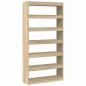 Preview: Bücherregal Sonoma Eiche Holzwerkstoff 100 x 30 x 198 cm Regale