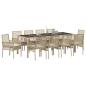 Preview: Set aus 6 Beige und Schwarz