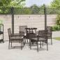 Preview: Essgruppen Set Set aus 5 Braun Poly-Rattan Langlebig