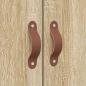 Preview: Bettgestell Sonoma Eiche Holzwerkstoff Doppel Langlebig