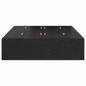 Preview: Stauraumbettgestell Schwarze Eiche Holz Standard Doppel