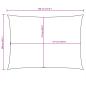 Preview: Sonnensegel Oxford-Gewebe Rechteckig 2x3,5 m Gelb