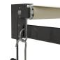 Preview: Elektrische Markise mit Kurbel Creme 3x2,5 m