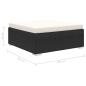 Preview: 11-tlg. Garten-Lounge-Set mit Auflagen Poly Rattan Schwarz
