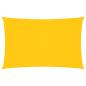 Preview: Sonnensegel Oxford-Gewebe Rechteckig 2,5x5 m Gelb