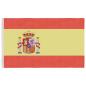 Preview: Flagge Spaniens mit Mast 5,55 m Aluminium