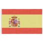 Preview: Flagge Spaniens mit Mast 6,23 m Aluminium