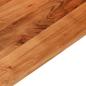 Preview: Tischplatte 70x70x3,8 cm Quadratisch Massivholz Akazie
