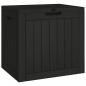 Preview: Gartenbox Schwarz 55,5x43x53 cm Polypropylen