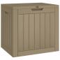 Preview: Gartenbox Grau 55,5x43x53 cm Polypropylen