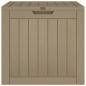 Preview: Gartenbox Grau 55,5x43x53 cm Polypropylen