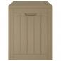 Preview: Gartenbox Grau 55,5x43x53 cm Polypropylen