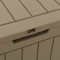 Preview: Gartenbox Grau 55,5x43x53 cm Polypropylen