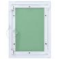 Preview: Zugangspanel mit Alurahmen und Gipskarton 300x400 mm