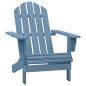 Preview: ARDEBO.de - Adirondack-Gartenstuhl Massivholz Tanne Blau