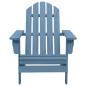 Preview: Adirondack-Gartenstuhl Massivholz Tanne Blau