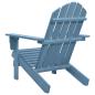 Preview: Adirondack-Gartenstuhl Massivholz Tanne Blau