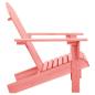 Preview: Adirondack-Gartenstuhl Massivholz Tanne Rosa