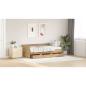Preview: Tagesbett mit Kopfteil Artisan-Eiche 90 x 190 cm Holzwerkstoff