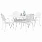 Preview:   Set aus 3 Weiß Aluminium 150x90x72 cm Langlebig