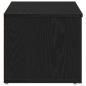 Preview: TV-Schrank aus schwarzer Eiche, 80x34x30 cm, aus Holzwerkstoff