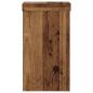 Preview: Pflanzenständer 2 Stk. Altholz-Optik 10x10x18 cm Holzwerkstoff