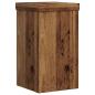 Preview: Pflanzenständer 2 Stk. Altholz-Optik 10x10x18 cm Holzwerkstoff
