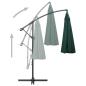 Preview: Ampelschirm Grün 3 m Aluminium-Mast