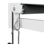 Preview: Elektrische Markise mit Kurbel Anthrazit 5x3 m