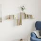 Preview: Wandregal Sonoma-Eiche 104,5x10x43 cm Holzwerkstoff
