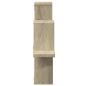 Preview: Wandregal Sonoma-Eiche 104,5x10x43 cm Holzwerkstoff