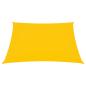 Preview: Sonnensegel Oxford-Gewebe Rechteckig 3,5x4,5 m Gelb
