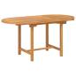 Preview: Garten Essgruppe 5 pcs Braun Massivholz Teak