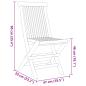 Preview: Garten Essgruppe 5 pcs Braun Massivholz Teak