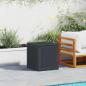 Preview: ARDEBO.de - Gartenlagerbox Anthrazit 55x53x57 cm PP