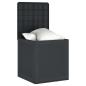 Preview: Gartenlagerbox Anthrazit 55x53x57 cm PP