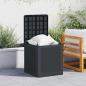 Preview: Gartenlagerbox Anthrazit 55x53x57 cm PP