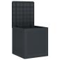 Preview: Gartenlagerbox Anthrazit 55x53x57 cm PP