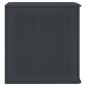 Preview: Gartenlagerbox Anthrazit 55x53x57 cm PP