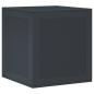 Preview: Gartenlagerbox Anthrazit 55x53x57 cm PP