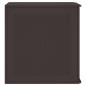 Preview: Gartenlagerbox Braun 55x53x57 cm PP
