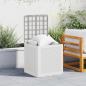 Preview: Gartenlagerbox Weiß 55x53x57 cm PP